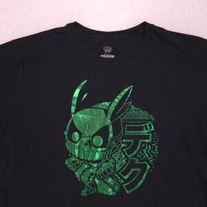 My Hero Academia Anime Crew Neck Short Sleeve Graphic T Shirt Mens Size XL Black